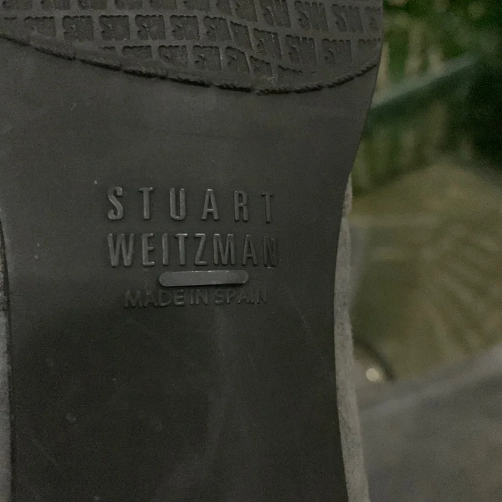 STUART WEITZMAN Suede Metal trim Heel Boots - Picture 7 of 14